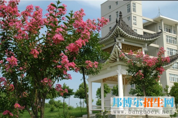 武漢東湖學院校園一景10788