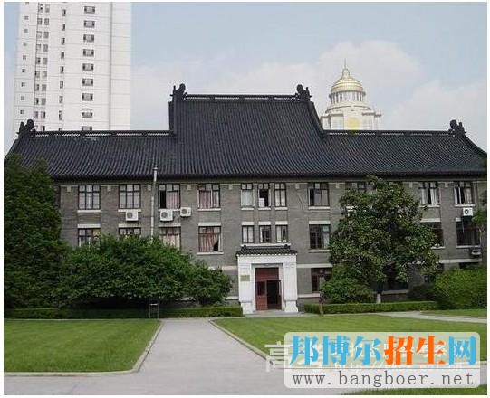 南京大學金陵學院校園一角1546