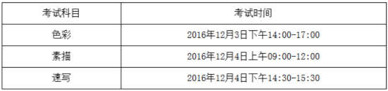 四川省2017年普高美術(shù)與設(shè)計類專業(yè)考試