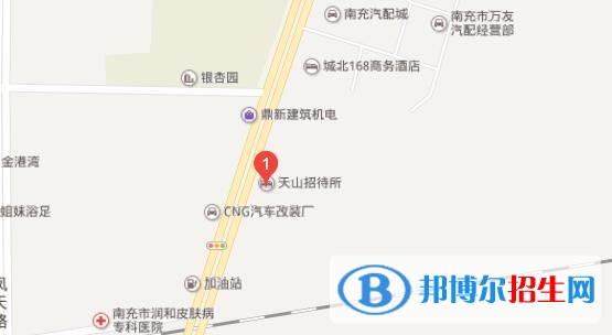 南充數(shù)控工程學(xué)校地址在哪里