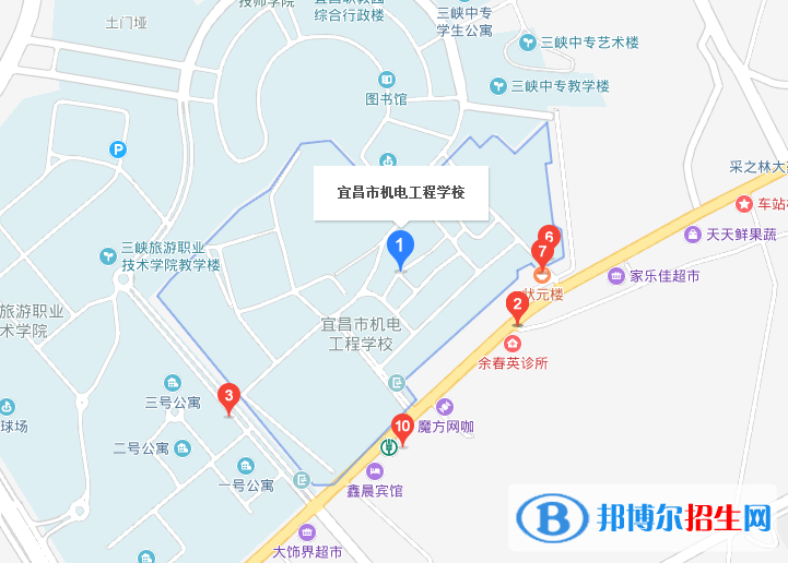 宜昌機(jī)電工程學(xué)校地址