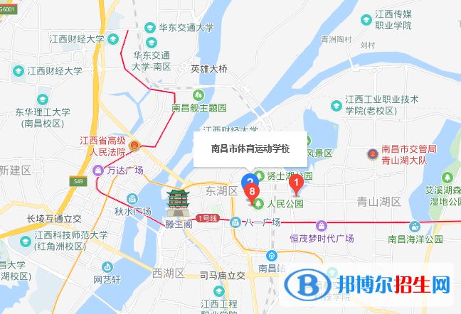 南昌體育運(yùn)動學(xué)校地址在哪里