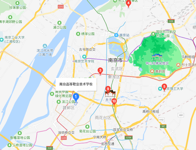 南京高等職業(yè)技術學校地址在哪里