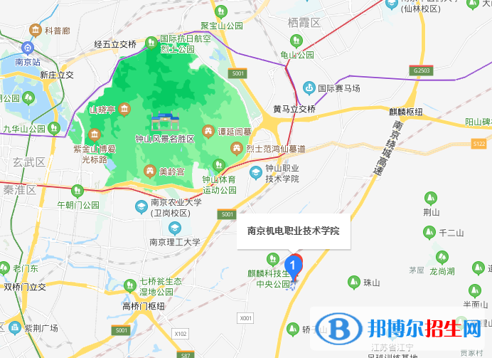 南京機電職業(yè)技術(shù)學院地址在哪里