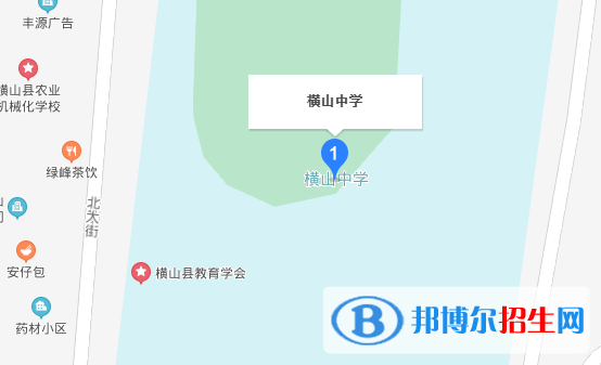 榆林橫山中學(xué)地址在哪里