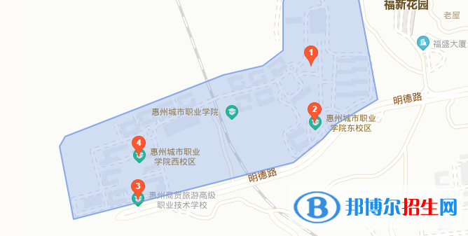 惠州城市職業(yè)學院地址在哪里