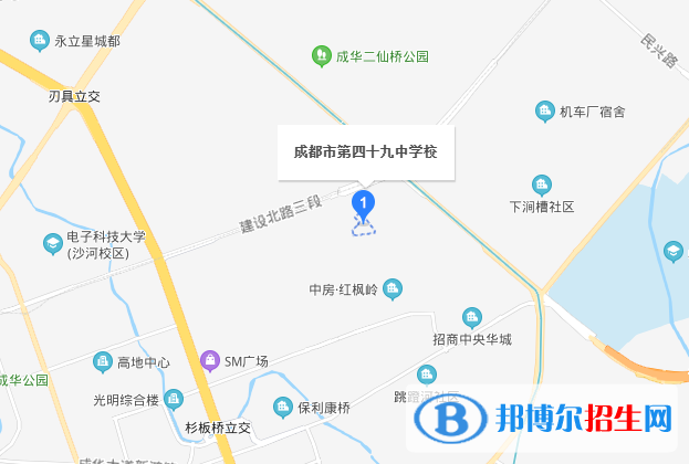 成都第四十九中學(xué)校地址在哪里