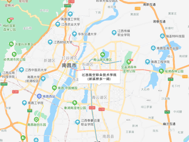 江西航空職業(yè)技術(shù)學(xué)院五年制大專地址在哪里