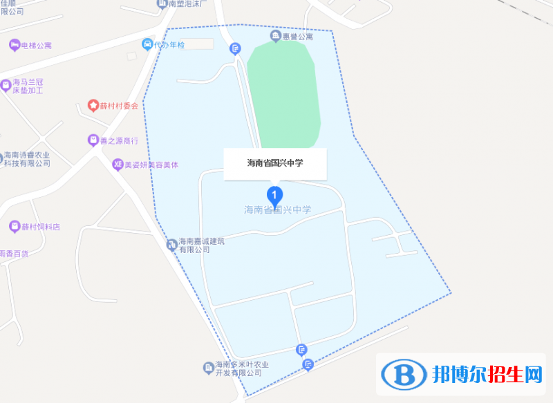 海南省國(guó)興中學(xué)2023年地址在哪里