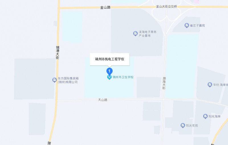錦州市機電工程學校地址，乘車路線