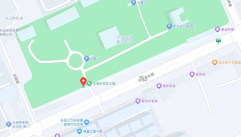 北海國(guó)發(fā)信息技術(shù)學(xué)校地址，乘車路線