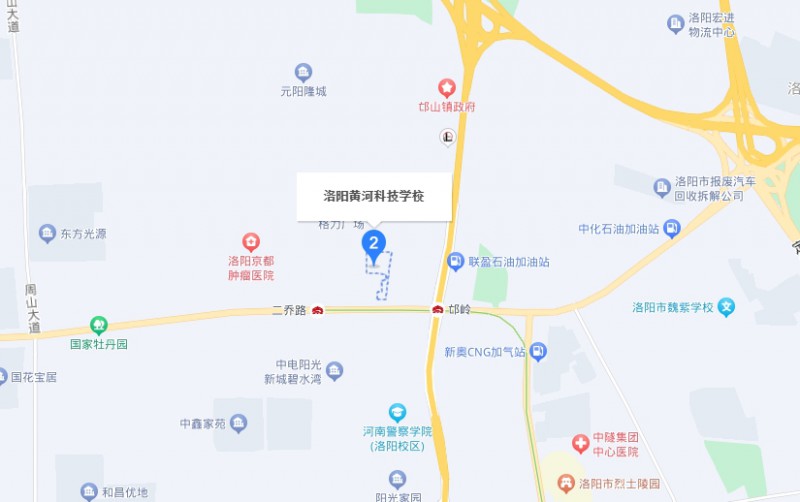 洛陽(yáng)市黃河科技中等專業(yè)學(xué)校地址，乘車路線