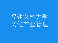 文化產(chǎn)業(yè)管理