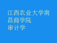 審計(jì)學(xué)