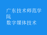 數(shù)字媒體技術(shù)