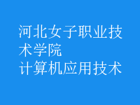 計算機應(yīng)用技術(shù)