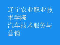 汽車技術(shù)服務(wù)與營(yíng)銷