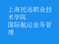 國際航運業(yè)務管理