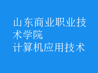 計算機(jī)應(yīng)用技術(shù)