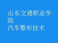 汽車(chē)整形技術(shù)