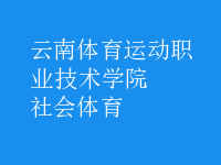 社會(huì)體育