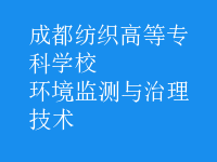 環(huán)境監(jiān)測與治理技術(shù)