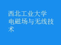 電磁場與無線技術(shù)