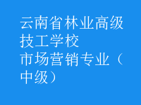 市場營銷專業(yè)（中級）