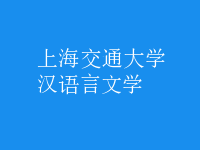 漢語(yǔ)言文學(xué)